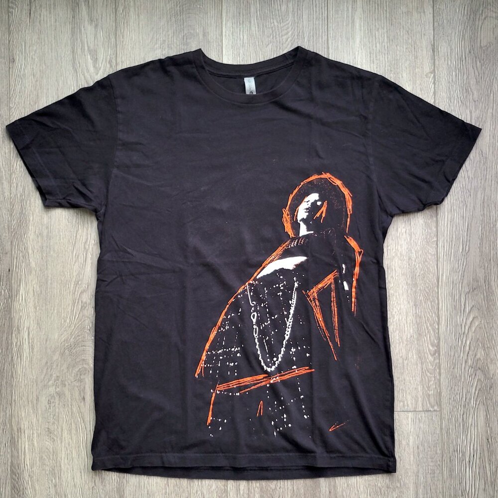 official Willow 2021 LIFE tour merch black t-shirt, size L